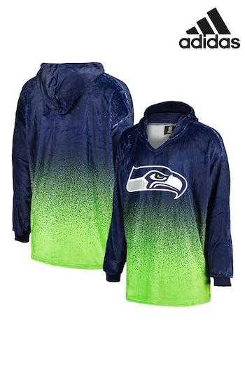 adidas price Blue NFL Seattle Seahawks Gradient Fleece Hoodie (N66982) | £45