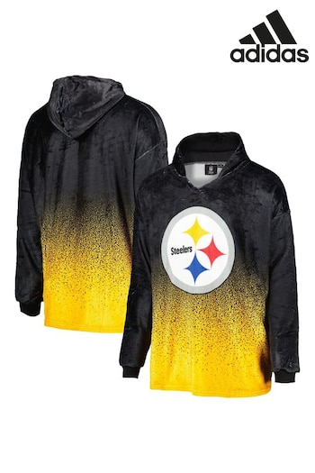 Snuggle Black NFL Pittsburgh Steelers Gradient Fleece Hoodie (N67006) | £45