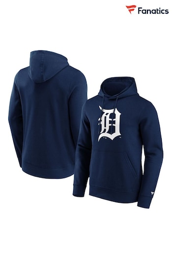 Fanatics Blue MLB Detroit Tigers Primary Logo Graphic Hoodie (N67058) | £55