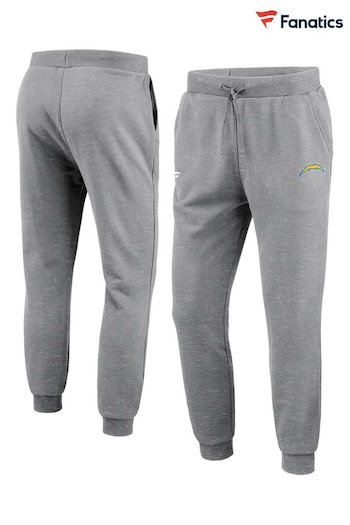Fanatics Grey NFL Los Angeles Chargers Primary Logo Graphic Fleece Joggers (N67073) | £50