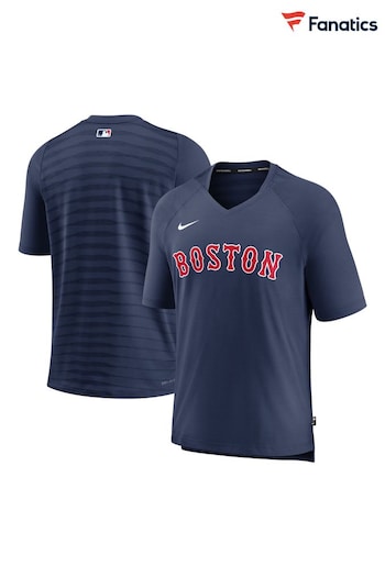 Fanatics DRI-FIT Blue MLB Boston Sox Authentic Collection Pre Game T-Shirt (N67149) | £55