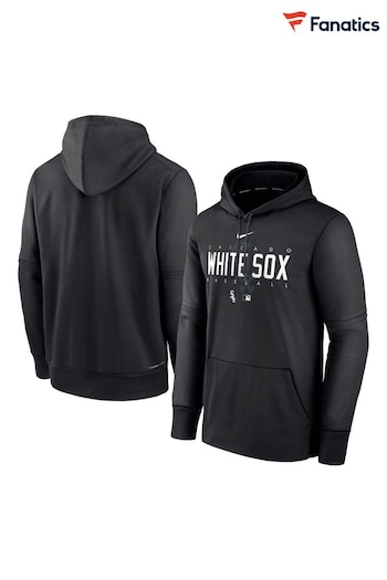 Fanatics MLB Chicago Sox Authentic Collection Pre Game Therma Black Hoodie (N67187) | £75