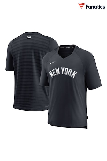 Fanatics DRI-FIT MLB New York Yankees Authentic Collection Pre-Game Black T-Shirt (N67207) | £55