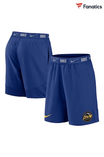 Fanatics Blue MLB Seattle Mariners City Connect Woven Shorts (N67220) | £40