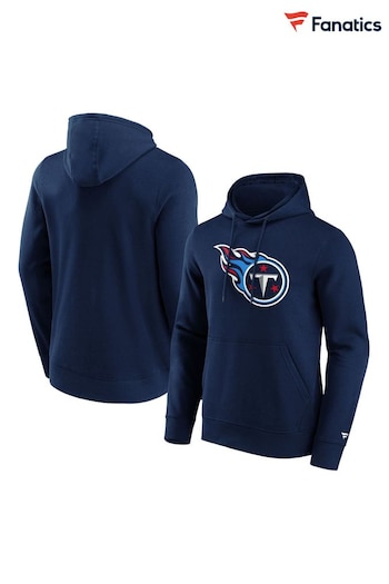 Fanatics Blue NFL Tennessee Titans Primary Logo Graphic Hoodie (N67285) | £60