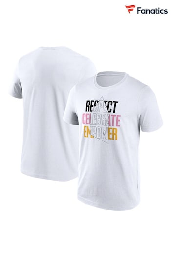 Fanatics Everton EITC Respect Celebrate Empower Graphic White T-Shirt Unisex (N67289) | £25