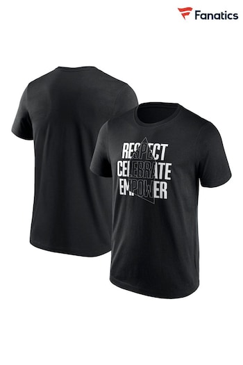 Fanatics Everton EITC Respect Celebrate Empower Graphic Black T-Shirt Unisex (N67296) | £25