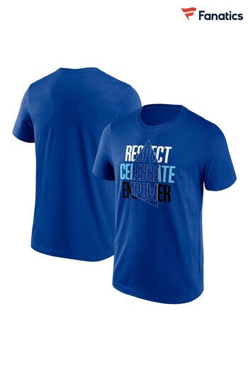 Fanatics Blue Everton EITC Respect Celebrate Empower Graphic T-Shirt Unisex (N67313) | £25