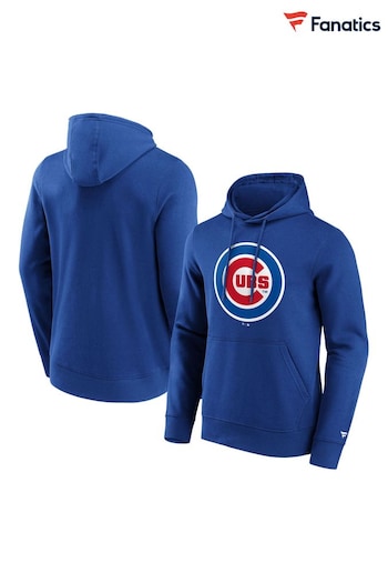 Fanatics Blue MLB Chicago Cubs Primary Logo Graphic Hoodie (N67328) | £55