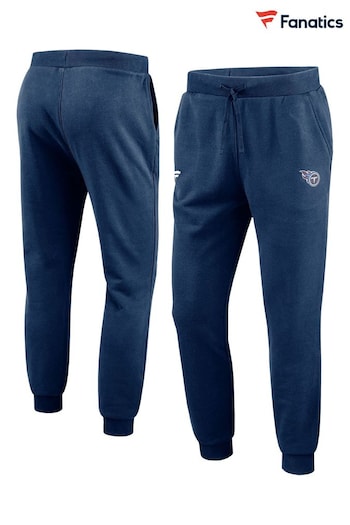 Fanatics Blue NFL Tennessee Titans Primary Logo Graphic Fleece Joggers (N67343) | £50
