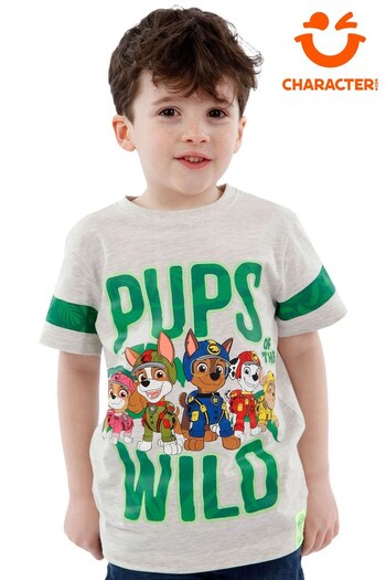 Character Grey PAW Patrol Jungle Pups T-Shirt (N67559) | £13