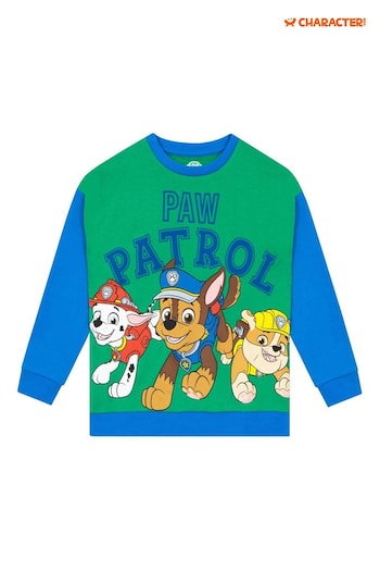 Character Green Paw Patrol Sweatshirt (N67586) | £19