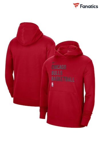 Fanatics Red NBA Chicago Bulls Spotlight Fleece Overhead Hoodie (N67608) | £70