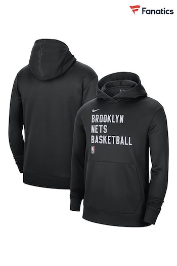 Fanatics NBA Brooklyn Nets Spotlight Fleece Overhead Black Hoodie (N67612) | £70