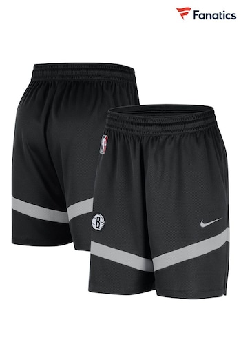 Fanatics NBA Brooklyn Nets Practice Black Shorts (N67643) | £40