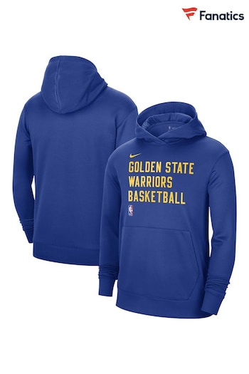 Fanatics Blue NBA Golden State Warriors Spotlight Fleece Overhead Hoodie (N67665) | £70