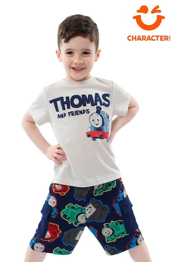 Character Blue Thomas And Friends T-Shirt And sleeve Shorts Set (N67749) | £19
