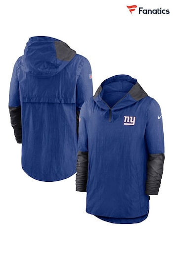 Fanatics Blue NFL New York Giants Team Logo Pregame Lightweight Player Jacket (N67770) | £70