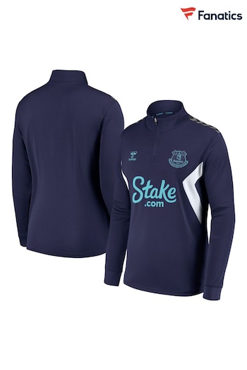 Fanatics Blue Everton Hummel Training Half Zip Sweat Top Womens (N67793) | £60