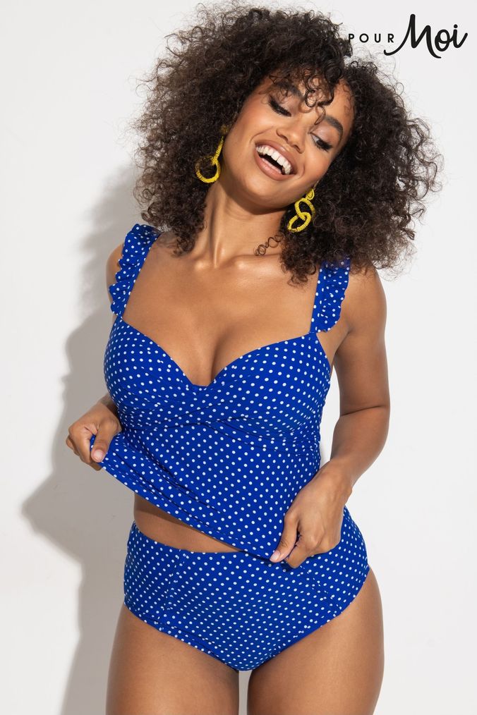 Polka dot swimsuit next discount