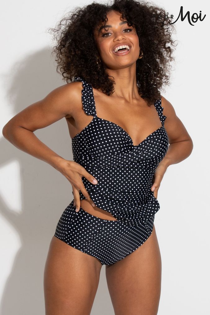 Women s Spotted Swimwear Polka Dot Swimwear Next UK