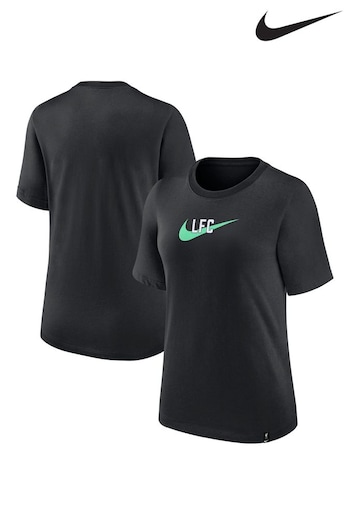 Nike Black Liverpool Swoosh T-Shirt (N68098) | £28