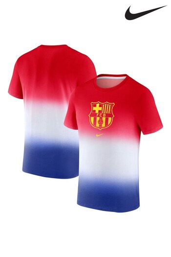 Nike Red Barcelona Crest T-Shirt (N68100) | £28
