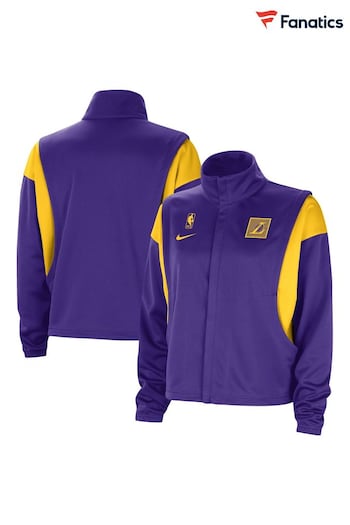 Fanatics Blue NBA Los Angeles Lakers Retro Fly Jacket Womens (N68133) | £83