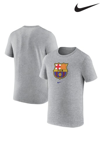 Nike Grey Barcelona Crest T-Shirt (N68136) | £28