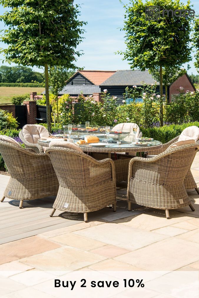 Buy Garden Furniture Sets Dining Set Maze Rattan Homeware Gardenfurniture Online Next UK