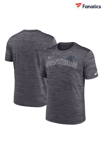 Fanatics Grey NFL Carolina Panthers Velocity Arch T-Shirt (N68545) | £30