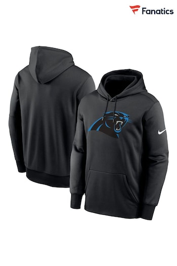 Fanatics NFL Carolina Panthers Therma Logo Black Hoodie (N68563) | £65