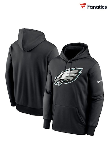 Fanatics NFL Philadelphia Eagles Therma Logo Black Hoodie (N68572) | £65