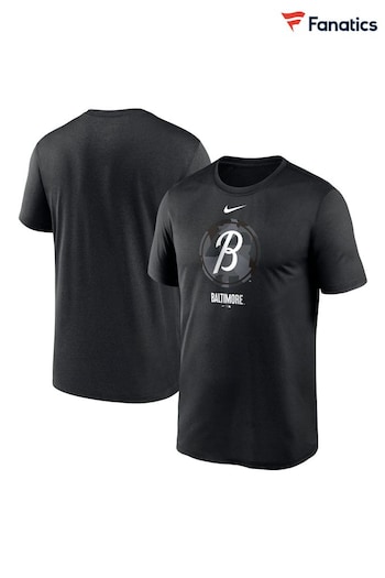 Fanatics MLB Baltimore Orioles City Connect Legend Practice Velocity Black T-Shirt (N68606) | £35