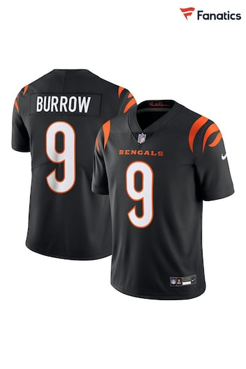 Fanatics NFL Cincinnati Bengals Home Limited Black Jersey - Joe Burrow (N68623) | £140