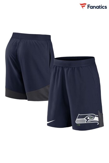 Fanatics Blue NFL Seattle Seahawks Stretch Woven Shorts (N68751) | £40