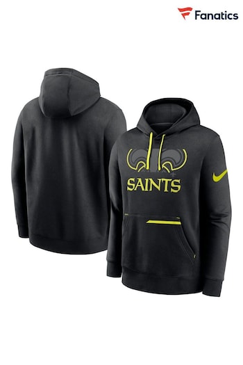 Fanatics New Orleans Saints Black Pullover Fleece Hoodie (N68807) | £75