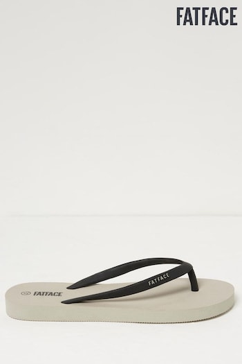 FatFace Black Portloe Flip Flops (N68900) | £12