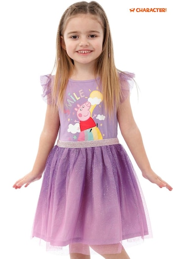 Character Purple Peppa Pig Party Dress (N68916) | £25