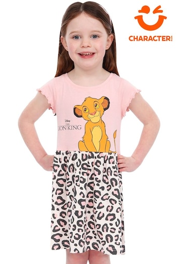 Character Pink 100% Cotton Lion King Dress (N68932) | £15