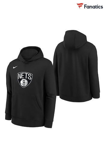Fanatics NBA Brooklyn Nets Essential Logo Black Hoodie Youth (N69022) | £48