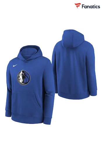 Fanatics Blue NBA Dallas Mavericks Essential Logo Hoodie (N69030) | £48