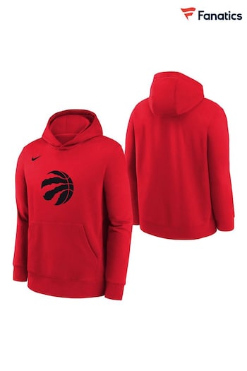 Fanatics Red NBA Toronto Raptors Essential Logo Hoodie (N69053) | £48
