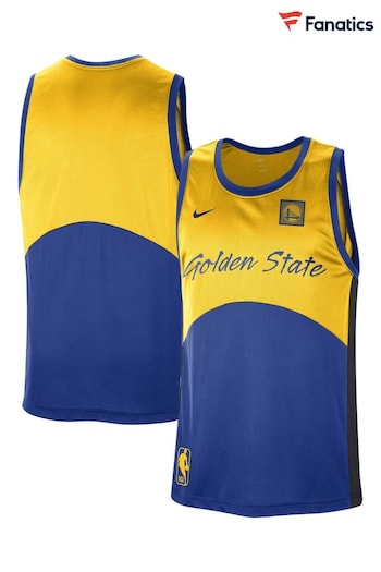 Fanatics Yellow NBA Golden State Warriors 5 Start Baskeet Ball Jerseys (N69067) | £45