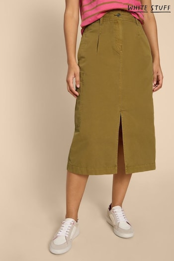 White Stuff Green Carlie Cargo Skirt (N69107) | £65