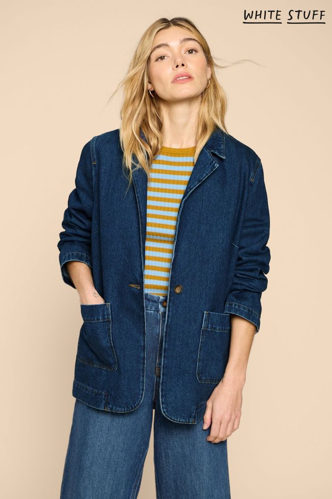 White stuff denim jacket 2025