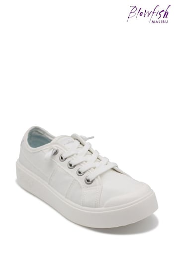 Blowfish Malibu Womens Valten White Sneakers (N69184) | £40