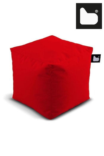 Extreme Lounging Red B Box Outdoor Garden Cube Bean Bag (N69189) | £40