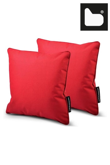 Extreme Lounging Red B Cushion Outdoor Garden Twin Pack (N69250) | £30