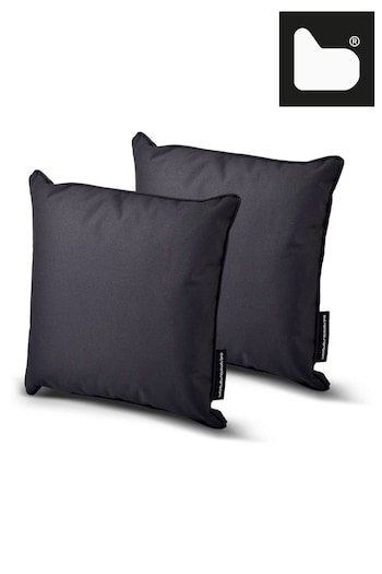 Extreme Lounging Grey B Cushion Outdoor Garden Twin Pack (N69263) | £30